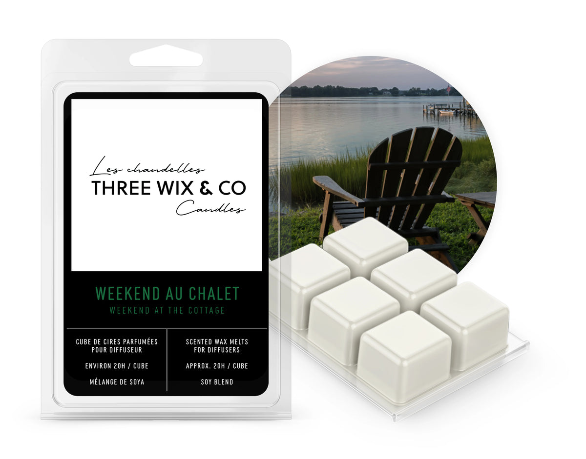 Cube De Cires Parfumées Pour Diffuseur Weekend Au Chalet