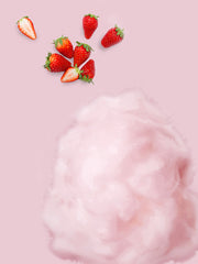 Barbe À Papa Fraise