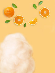 Barbe À Papa Orange