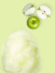 Barbe À Papa Pomme Verte