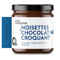 Tartinade Noisettes Chocolat Noir Croquant
