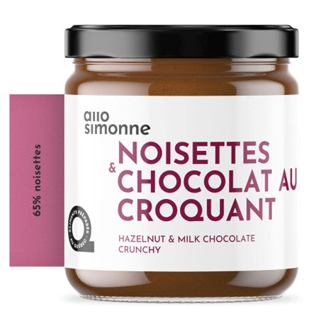 Tartinade Noisettes Chocolat Au Lait Croquant