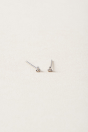 Les Boucles D'oreilles Amanda Or Blanc