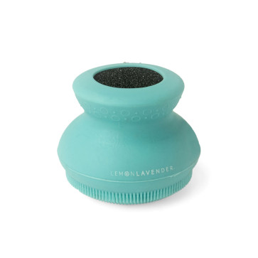 Brosse Nettoyante Silicone Pour Le Corps Turquoise