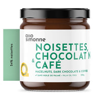 Tartinade Noisettes, Chocolat Noir & Café