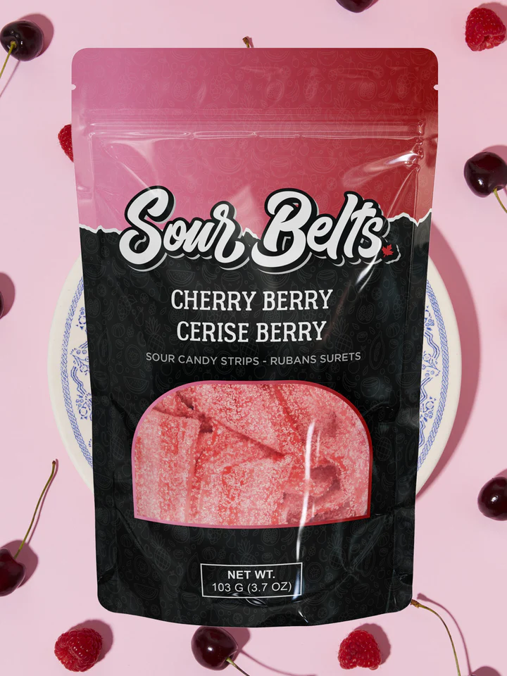 Ceintures Acides Berry Cerise (1 Sachet)