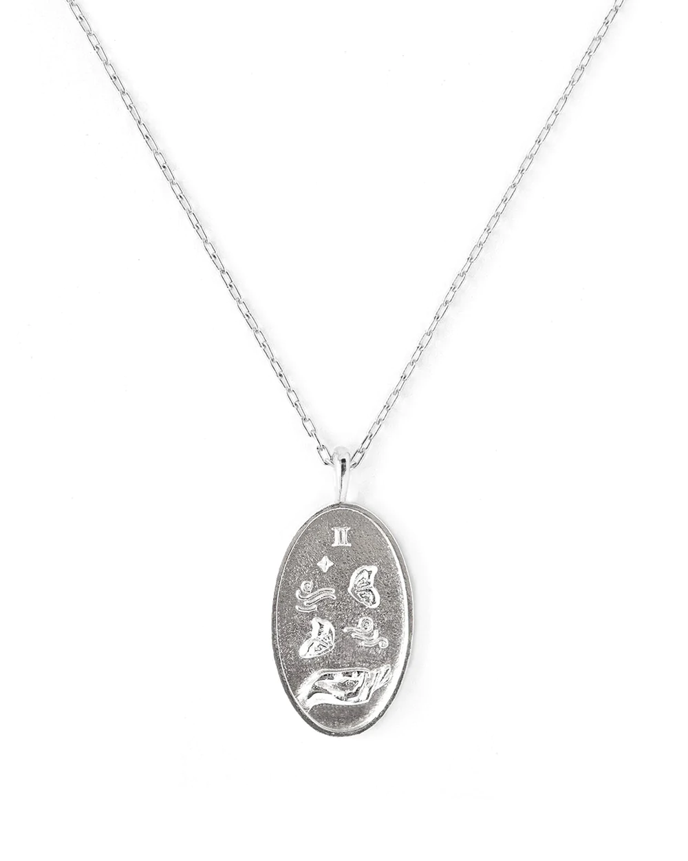 Collier Gémeaux Argent