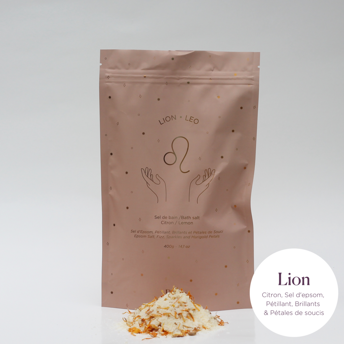 Sel De Bain Lion (Citron)