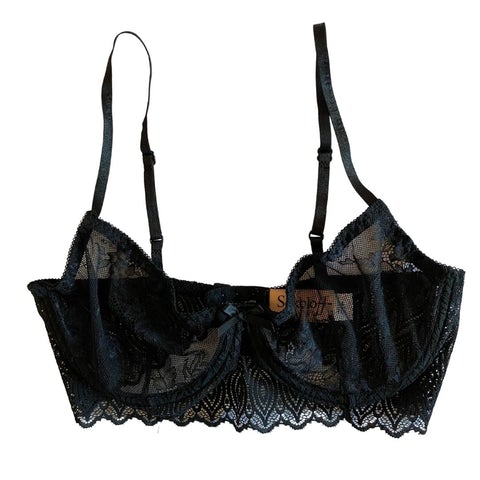 Soutien-Gorge Balconnet Pure Black - Sokoloff Lingerie
